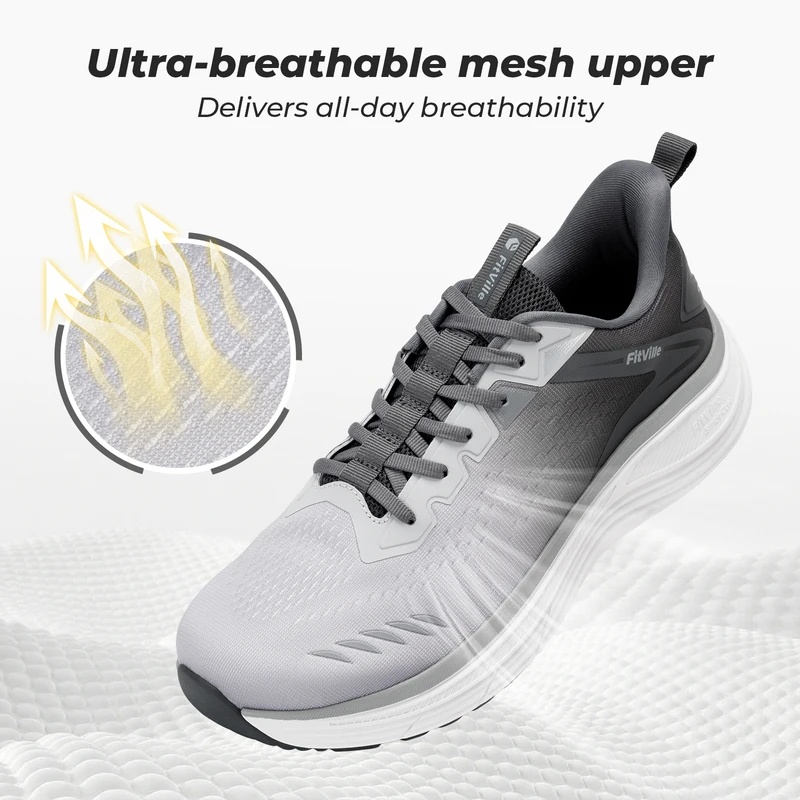 Sneakers sportive da uomo Fitv - Wide Toe Box Running Sneakers recensione e prezzo